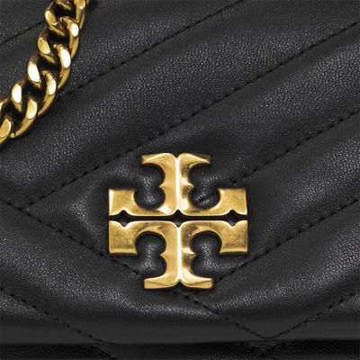 TORY BURCH Kira Small Chevron Convertible Shoulder Bag Black 90452 5