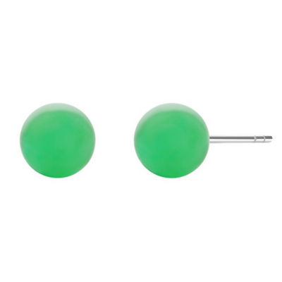 Goldheart Jade Bead Earrings 1