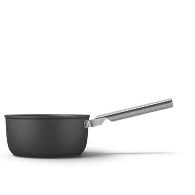 SMEG CKFS2011BLM 20cm Saucepan with Lid - Black 3