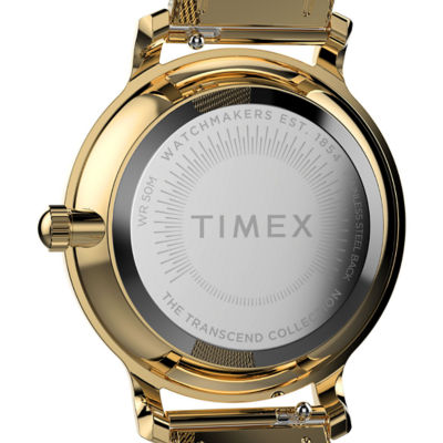 Timex Womens Transcend Box Set 31mm - Gold/Wht/Gold Brclt (TWG063900) 3