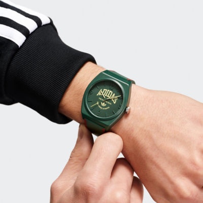 adidas Originals Project Two Grfx 38mm - Grn Resin/Grn/Grn Resin (AOST24073) 3