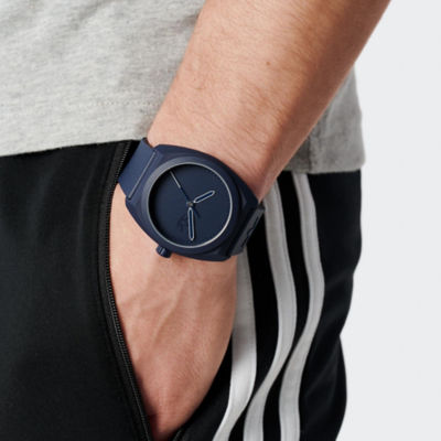 adidas Originals Project Three 42mm - Navy Eco-Ceramic/Navy/Navy Sili (AOST24051) 3