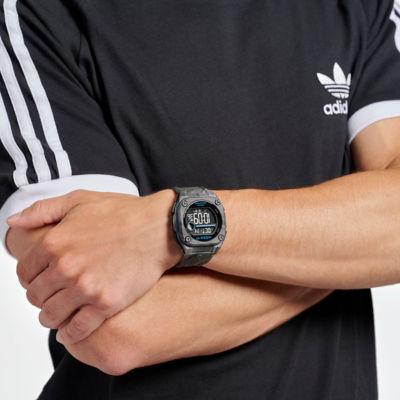 adidas Originals City Tech Two Grfx 45mm - Gray/Blue/Gray Resin (AOST23574) 4