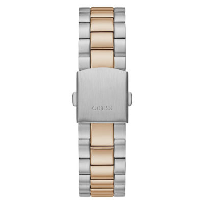GUESS Men's 42mm Rose Gold-Tone Case & Silver-Tone Stainless Steel Watch (GW0265G12) 3