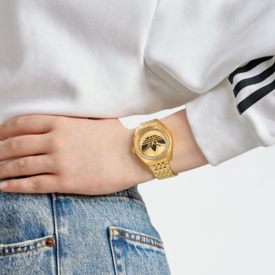 adidas Originals Edition One 39mm - Gold/Gold Sunray/Gold Sst Brclt (AOFH23509) 3