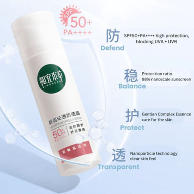 Inoherb Gentiana Watery Refreshing Sunscreen 58g 4