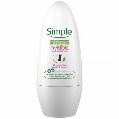 Buy Simple Roll On Invisible 45ml Online in Singapore | iShopChangi