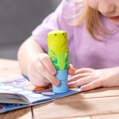 Melissa & Doug Sticker WOW!® Activity Pad & Sticker Stamper 6