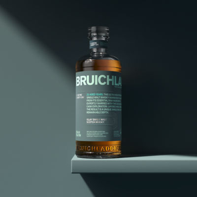 Purchasing Bruichladdich Islay 21 years Single Malt Scotch Whiskey Online In London UK
