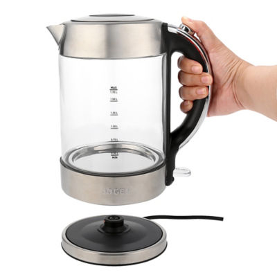 JOGEN KE 4311 Stainless Steel Glass Kettle 1.7L 2200W 5