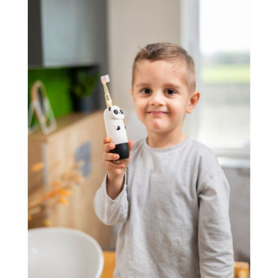Nordics Kids Sonic Electric Toothbrush Black Panda 3