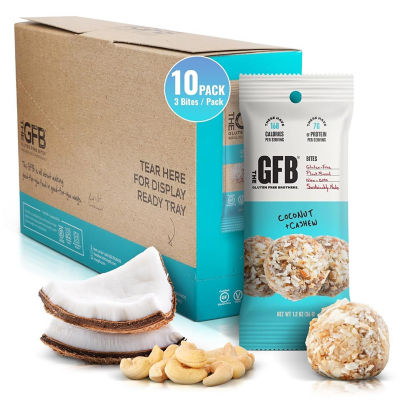 Buy The GFB Gluten Free Protein Bites Coconut Cashew (10 x 36g) Online ...