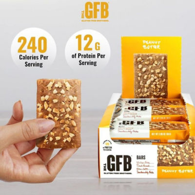 The GFB Gluten Free Protein Bar Peanut Butter (12 x58g) 4