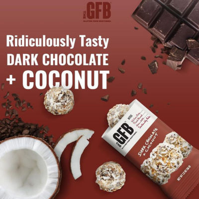 The GFB Gluten Free Protein Bites Dark Chocolate Coconut (10 x 36g) 4