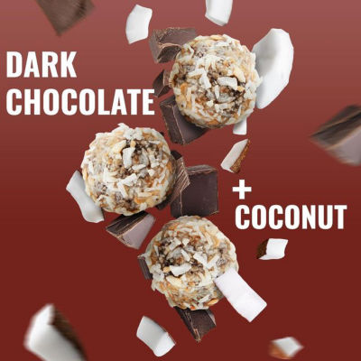 The GFB Gluten Free Protein Bites Dark Chocolate Coconut (10 x 36g) 5