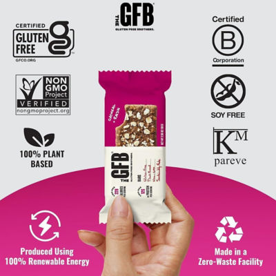 The GFB Gluten Free Protein Bar Oatmeal Raisin (12 x 58g) 3