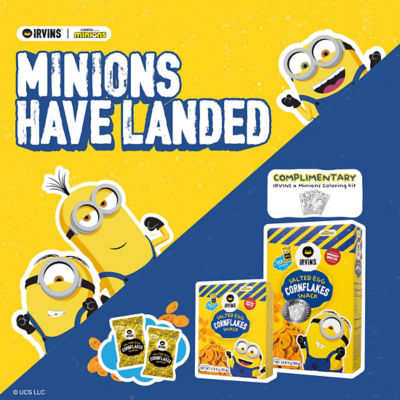 IRVINS SALTED EGG IRVINS x MINIONS Salted Egg Cornflakes Snack (45G) 3