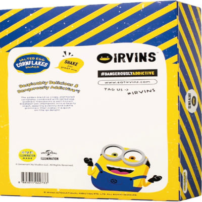 IRVINS SALTED EGG IRVINS x MINIONS Salted Egg Cornflakes Snack (90G) Free Coloring Kit 3
