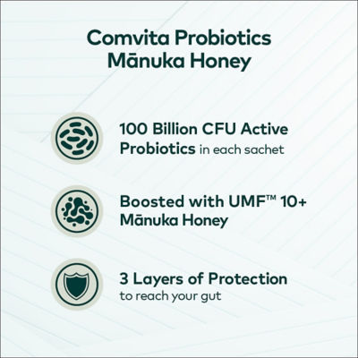 COMVITA [Bundle Of 2] Comvita Probiotics Manuka Honey Drink (15s X 2g) 3
