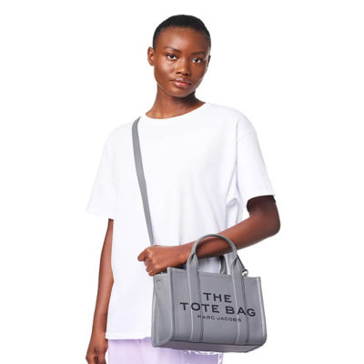 Buy MARC JACOBS The Leather Small Tote Bag Traveler Tote