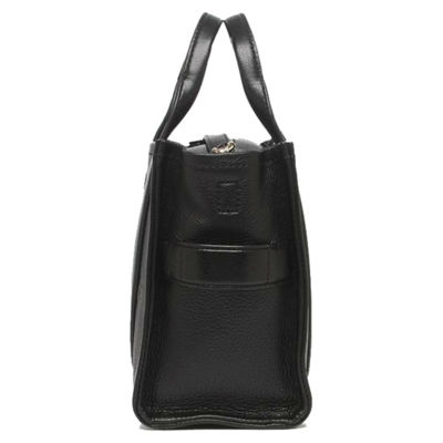 MARC JACOBS Leather The Tote Small Traveler Tote Bag Black H009L01SP21 3