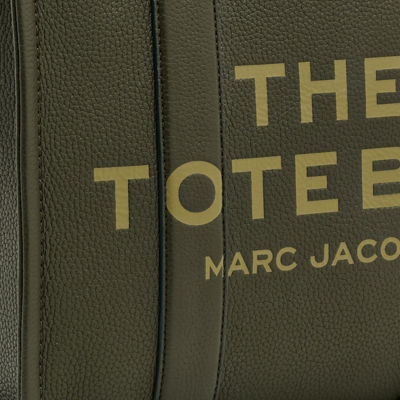 MARC JACOBS The Leather Medium Tote Bag Forest H004L01PF21 5