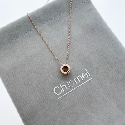 Chomel 隧道锆石项链 5