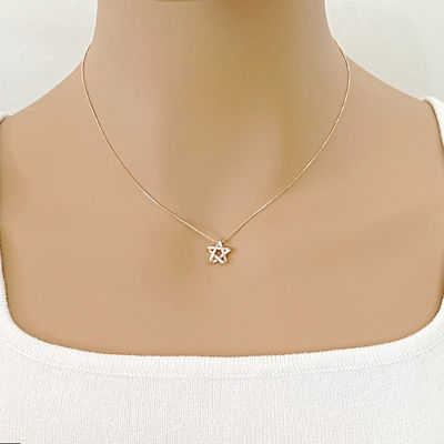 Chomel Star Cubic Zirconia Necklace 3