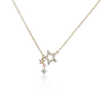 Chomel Star Cubic Zirconia Necklace 1