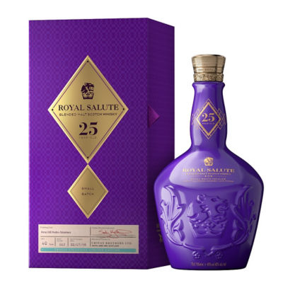 Buy ROYAL SALUTE 25 YEAR OLD SMALL BATCH 40% 700ML Online in Singapore ...