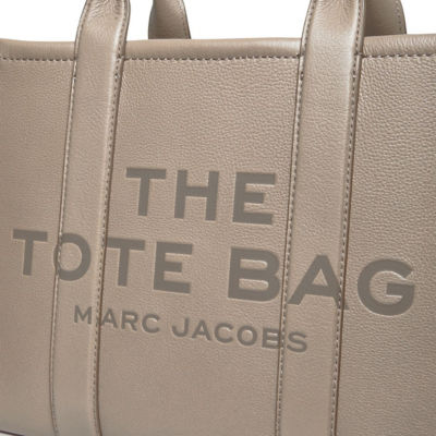 MARC JACOBS The Leather Medium Tote Bag Cement H004L01PF21 6