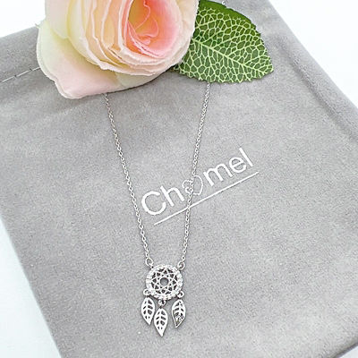 Chomel Dream Catcher Cubic Zirconia Necklace 4