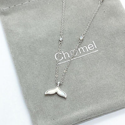 Chomel Mermaid Tail Cubic Zirconia Necklace 4