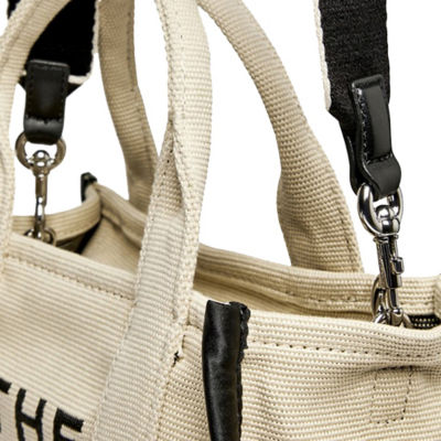 MARC JACOBS The Jacquard Small Tote Bag Warm Sand M0017025 5