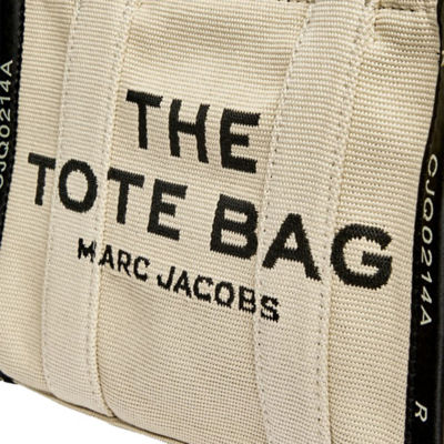 MARC JACOBS The Jacquard Small Tote Bag Warm Sand M0017025 6