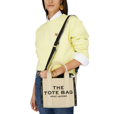MARC JACOBS The Jacquard Small Tote Bag Warm Sand M0017025 7