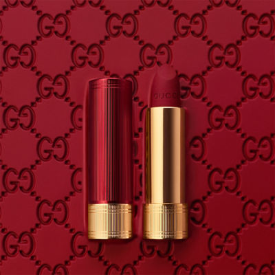GUCCI 古驰倾色绒雾唇膏 509 Rosso Ancora 4