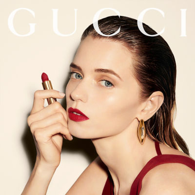 GUCCI 古驰倾色绒雾唇膏 509 Rosso Ancora 6