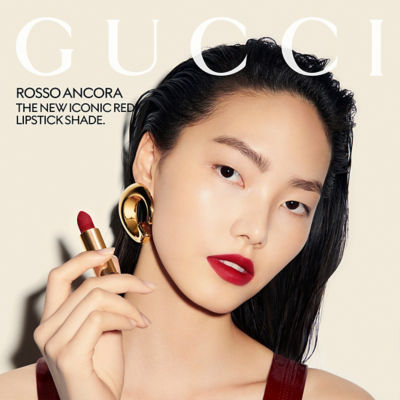 GUCCI 古驰倾色绒雾唇膏 509 Rosso Ancora 7