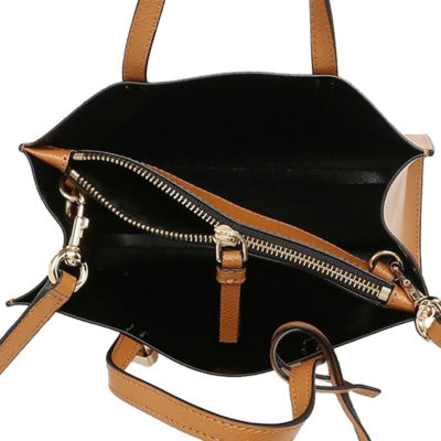 MARC JACOBS Mini Grind Coated Leather Tote Smoked Almond M0015685 5