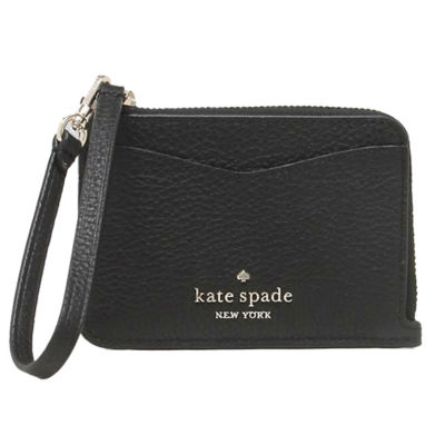 Buy KATE SPADE Leila Small Card Holder Wristlet Black wlr00398 Online in Singapore iShopChangi