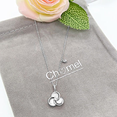 Chomel 典雅母贝花式项链 4