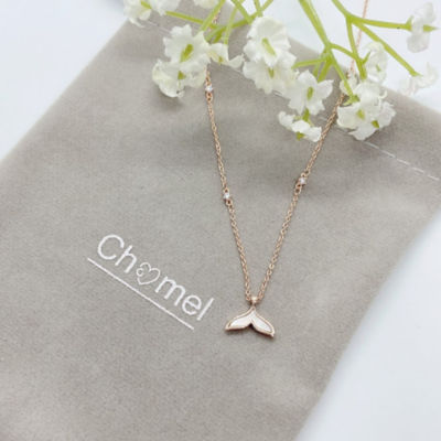 Chomel Mermaid Tail Cubic Zirconia Necklace 4