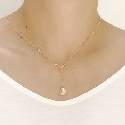 Chomel Moon Mother of Pearl Drop Pendant 3