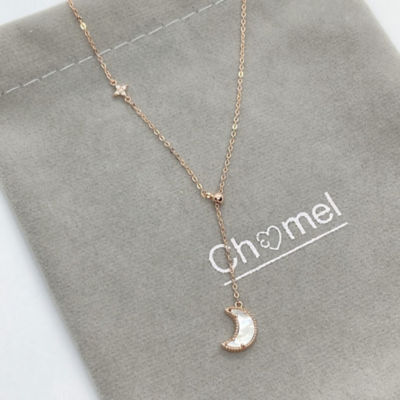 Chomel Moon Mother of Pearl Drop Pendant 4