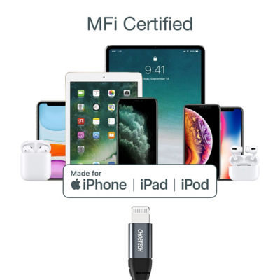Buy Choetech MFi USB-C to Lightning Cable Online in Singapore