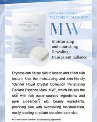 AXXZIA Beauty Force Treatment Mask MW 7pcs 4