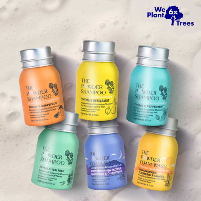 The Powder Shampoo Powder Discovery Set (6 x 20g / 0.7oz) 2
