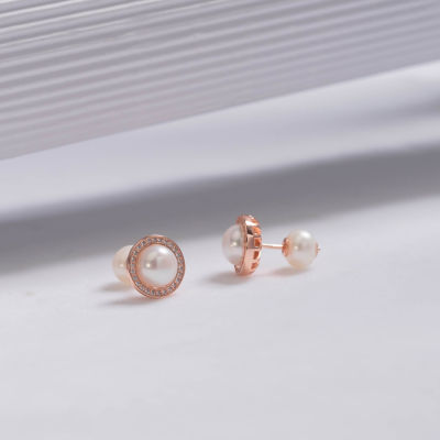 Pearly Lustre Elegant Freshwater Pearl Earrings WE00546 2