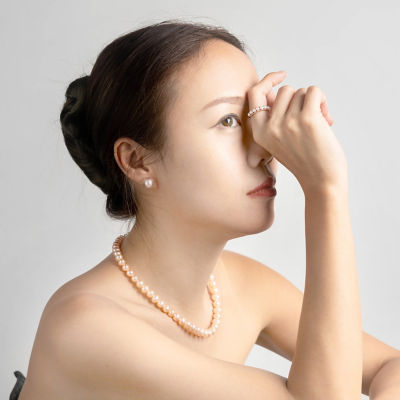 Pearly Lustre Elegant Freshwater Pearl Earrings WE00546 5